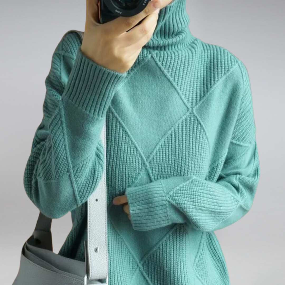 Adelle | Cosy Roll Neck Jumper