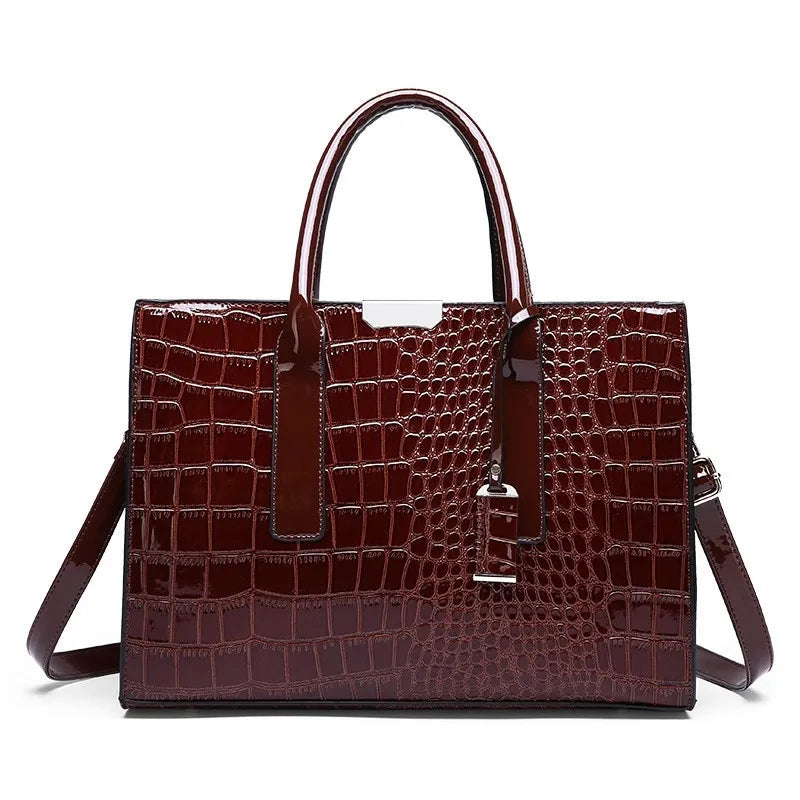 Nova™ | Crocodile Pattern Tote Bag