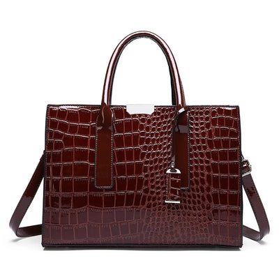 Nova™ | Crocodile Pattern Tote Bag