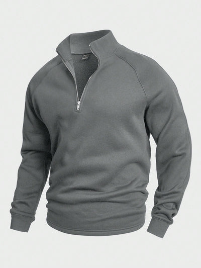 Wilfrid – Relaxed Half-Zip Sweater