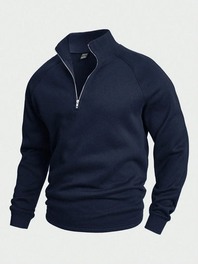 Wilfrid – Relaxed Half-Zip Sweater