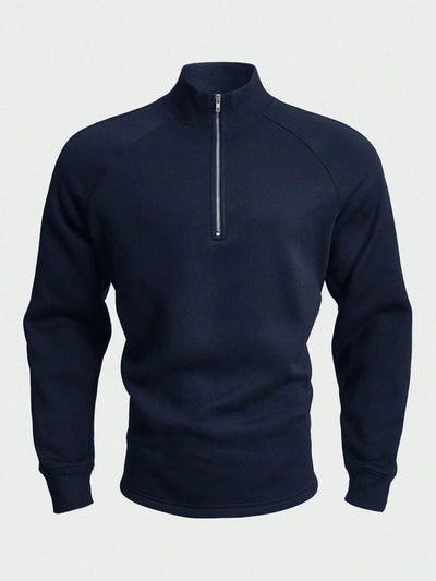 Wilfrid – Relaxed Half-Zip Sweater