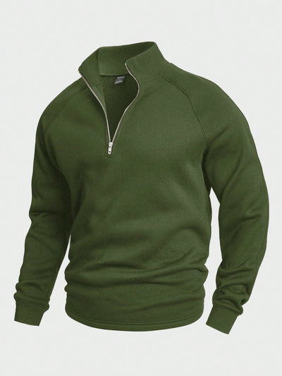 Wilfrid – Relaxed Half-Zip Sweater
