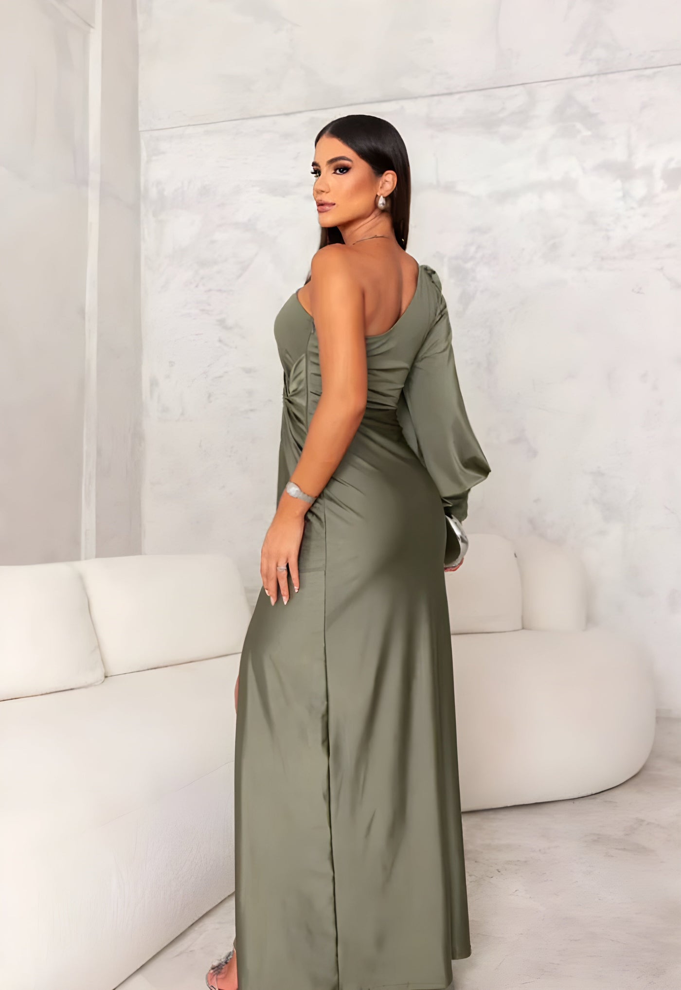 Jade™ | Elegant Off-Shoulder Dress