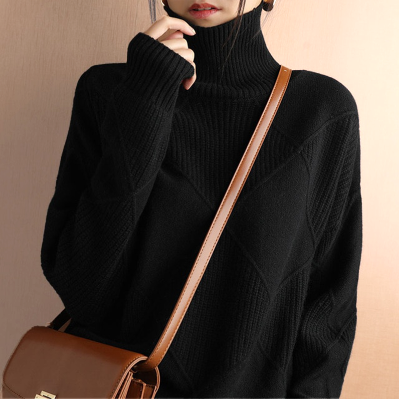 Marcelle | Chunky Roll Neck Jumper