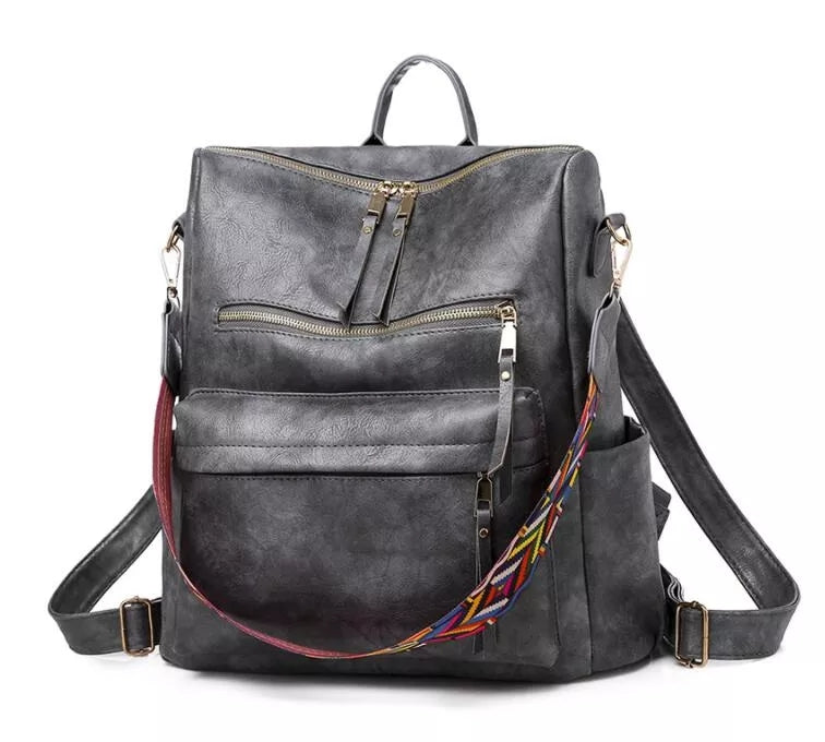 Elisa | Multicolour Strap Backpack