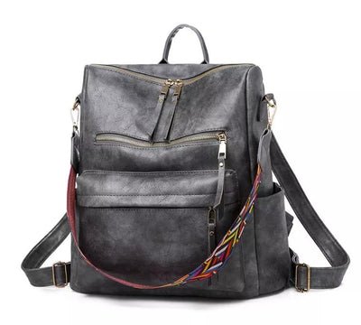 Elisa | Multicolour Strap Backpack