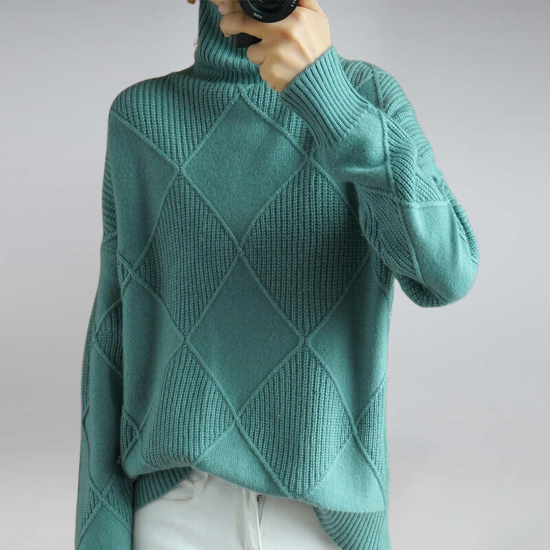 Adelle | Cosy Roll Neck Jumper