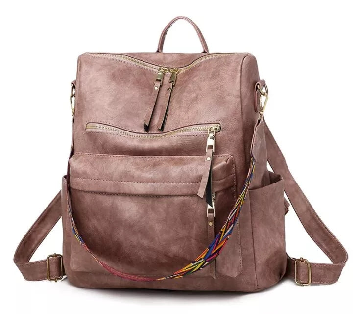 Elisa | Multicolour Strap Backpack