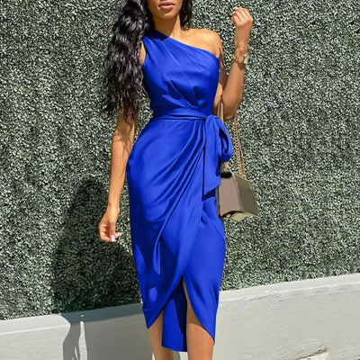 Capri | Single Shoulder Dress