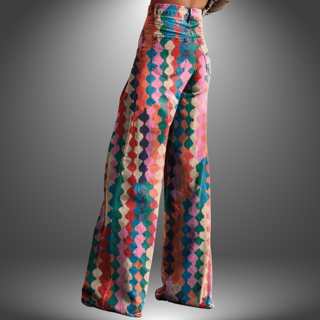 Olivia | Coloured Artisan Trousers