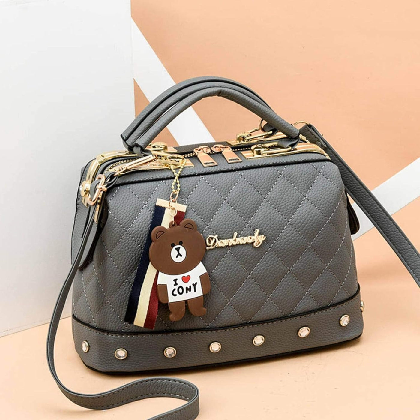Danbooly™ | Diamond Quilted Crossbody Handbag