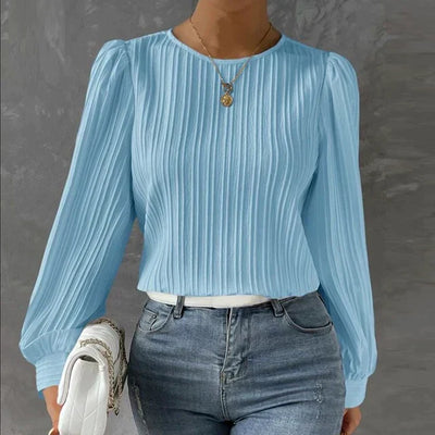 Mira | Elegant Pleated Blouse