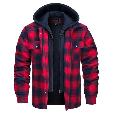 Julian | Men's Check Hoodie