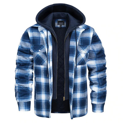 Julian | Men's Check Hoodie
