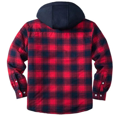 Julian | Men's Check Hoodie