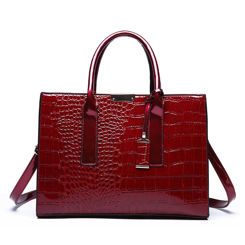 Nova™ | Crocodile Pattern Tote Bag