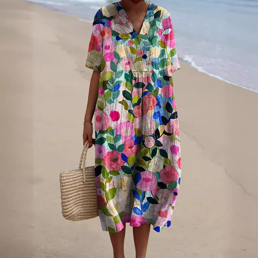 Marie | Floral Dress