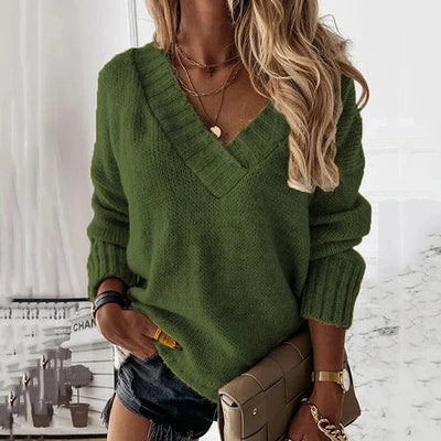 Jane | Cosy V-Neck Sweater