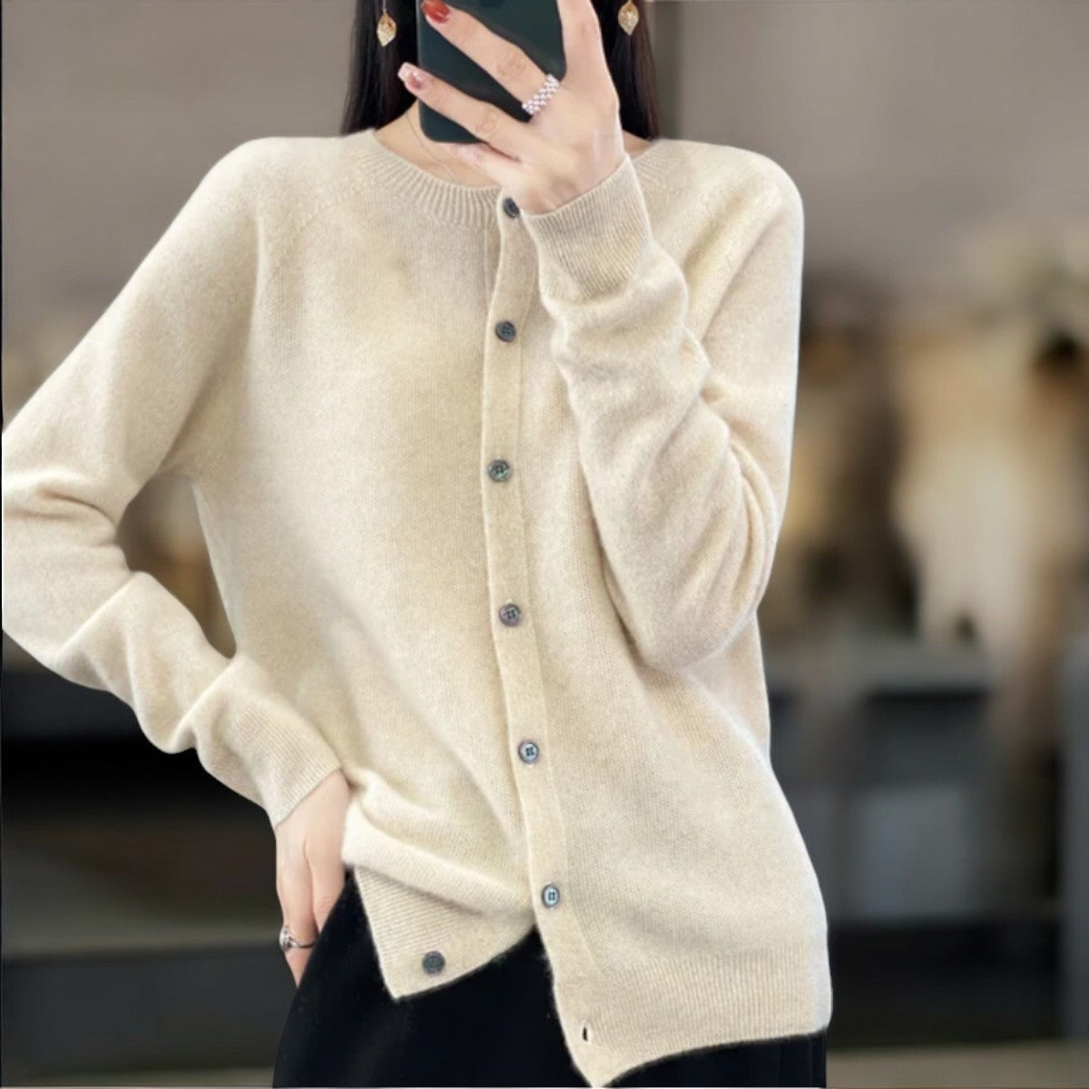 VIVIENNE I WARM COSY CARDIGAN