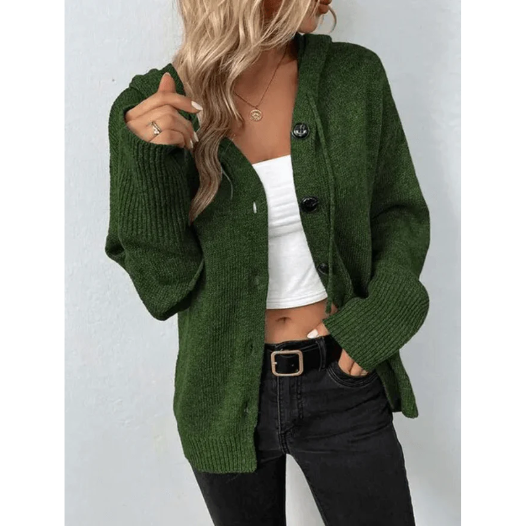 Brittan | Knitted Cardigan with Buttons