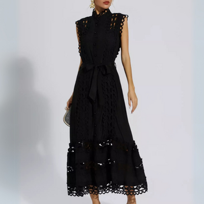 Emily | Tied Maxi Dress