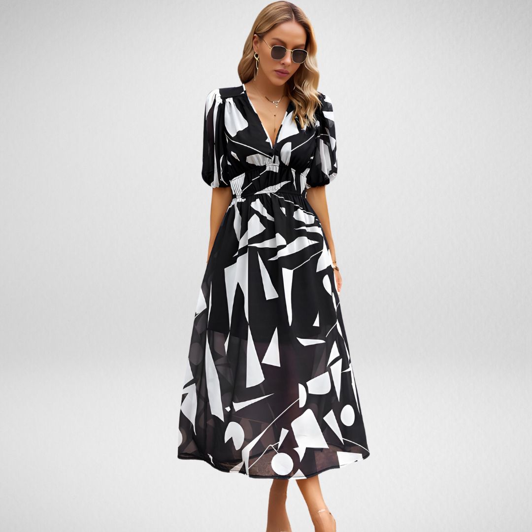 Stella | Chic Geo Dress
