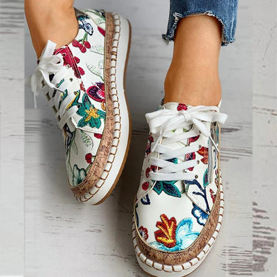 Sol & Sparrow | Orthopaedic Floral Shoes