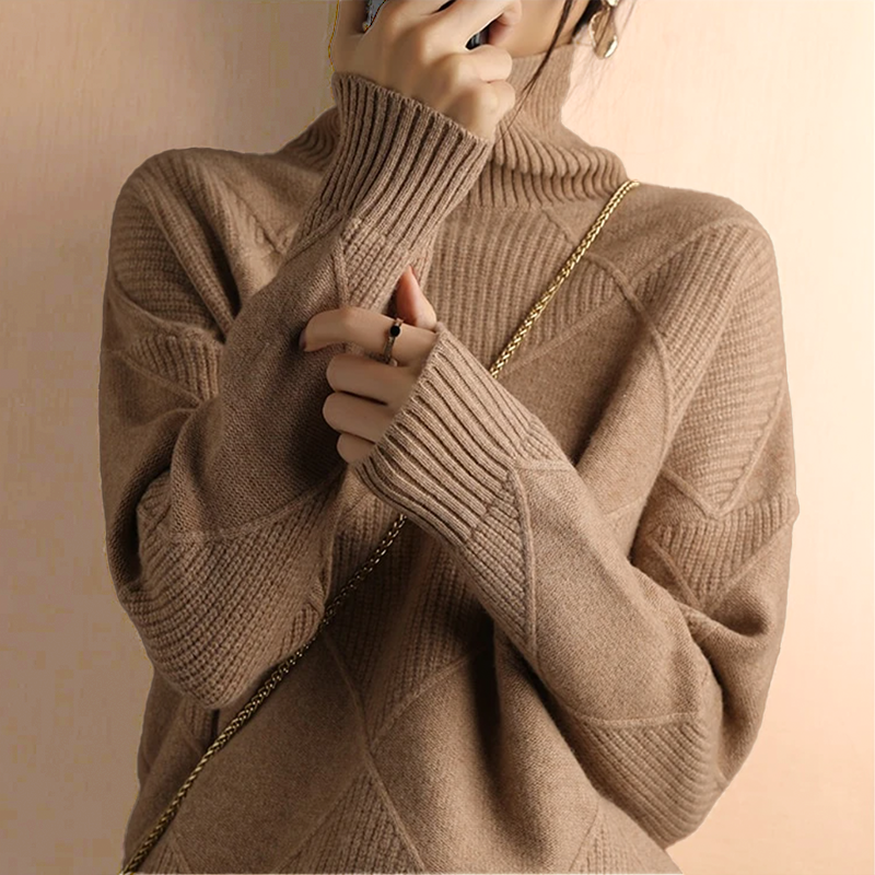 Marcelle | Chunky Roll Neck Jumper