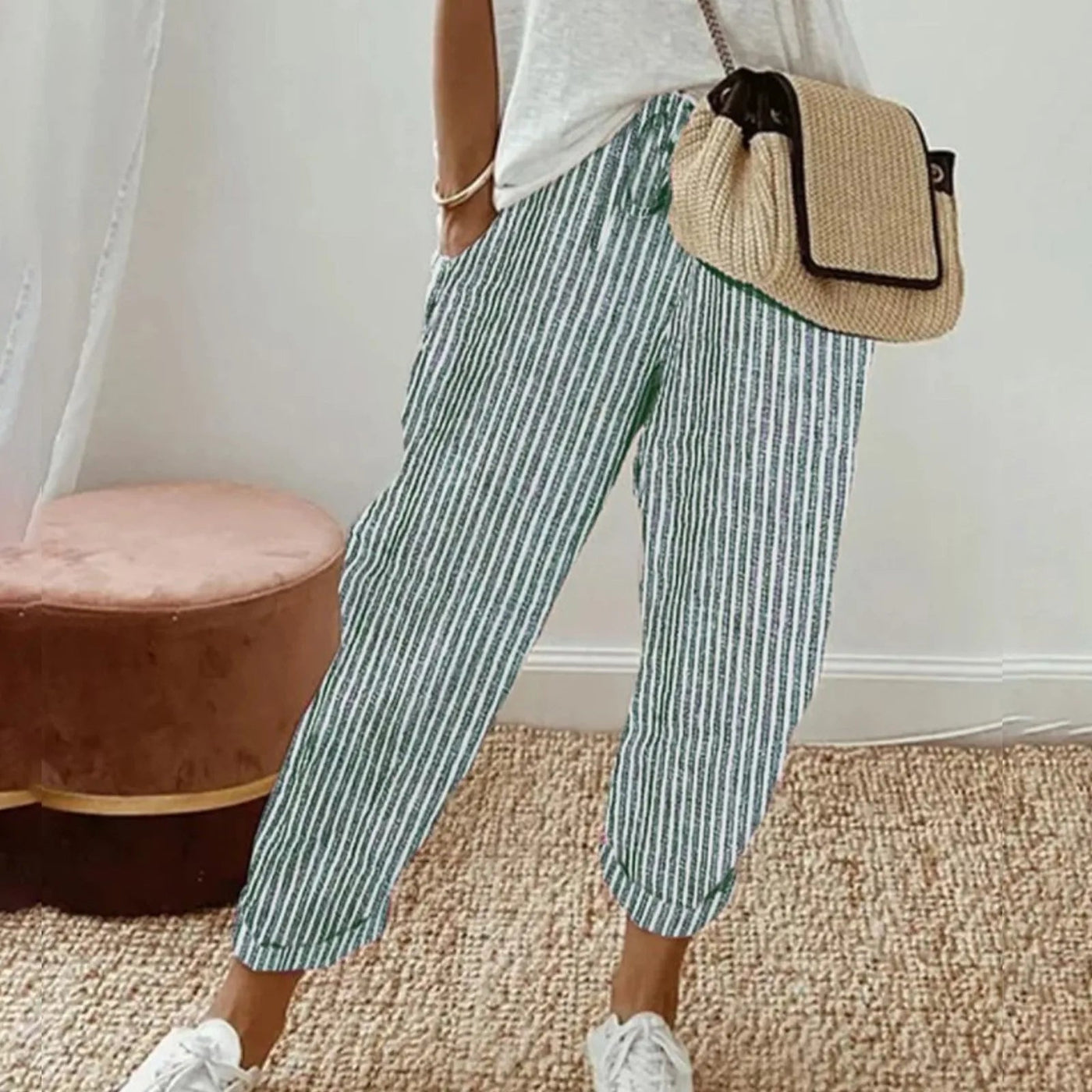 Lucia | Retro Casual Trousers