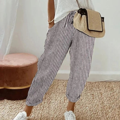 Lucia | Retro Casual Trousers