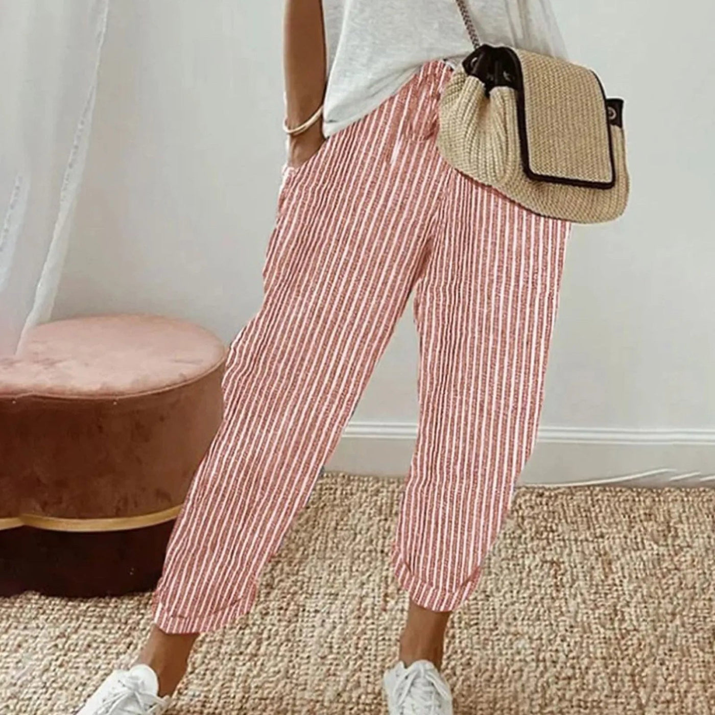 Lucia | Retro Casual Trousers