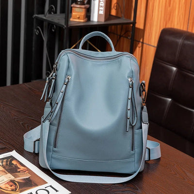 Serena | Multi-Zip Backpack