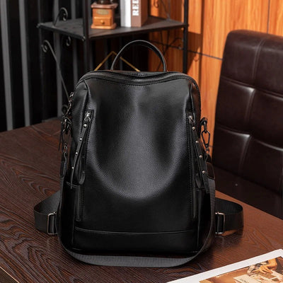 Serena | Multi-Zip Backpack