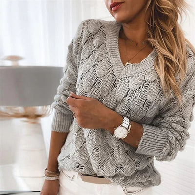 Noemier | Pullover with V-Neck