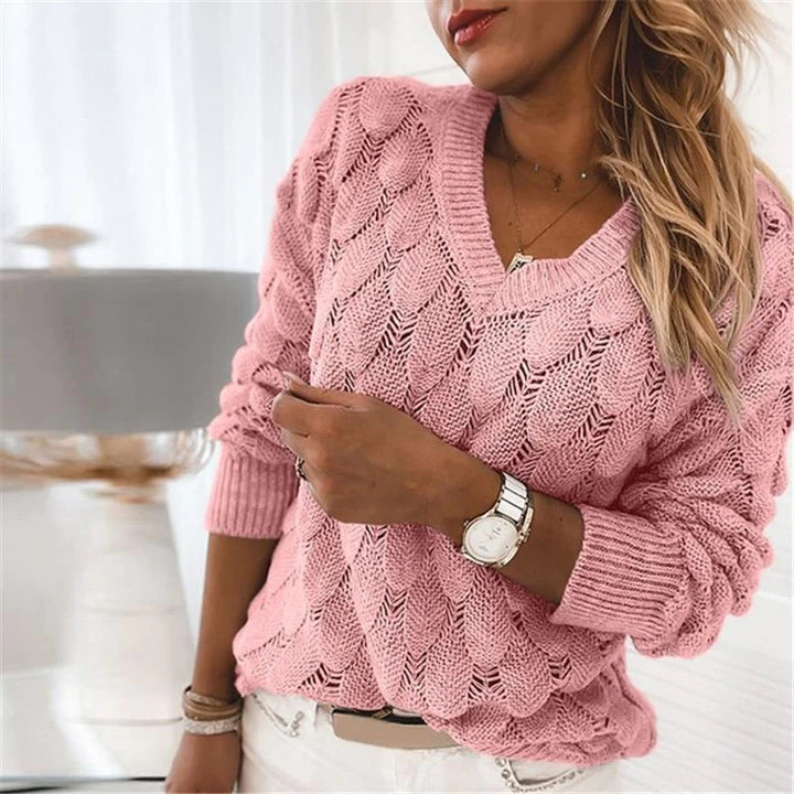 Noemier | Pullover with V-Neck