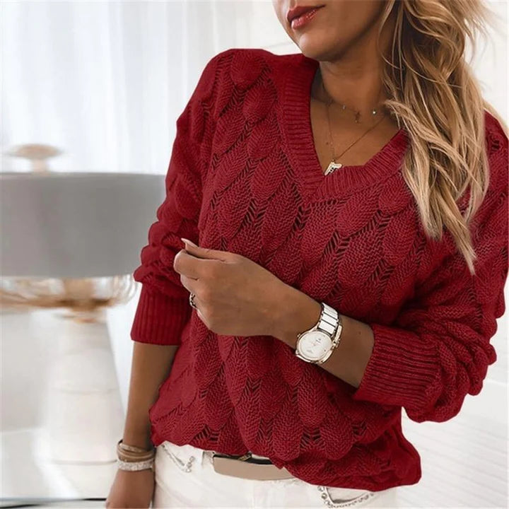 Noemier | Pullover with V-Neck