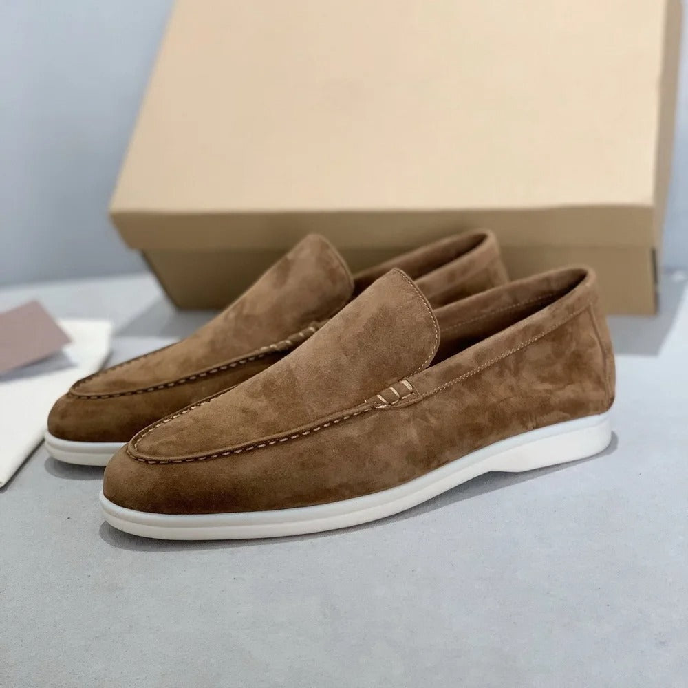 Bradford™ - Men's suede leather loafers