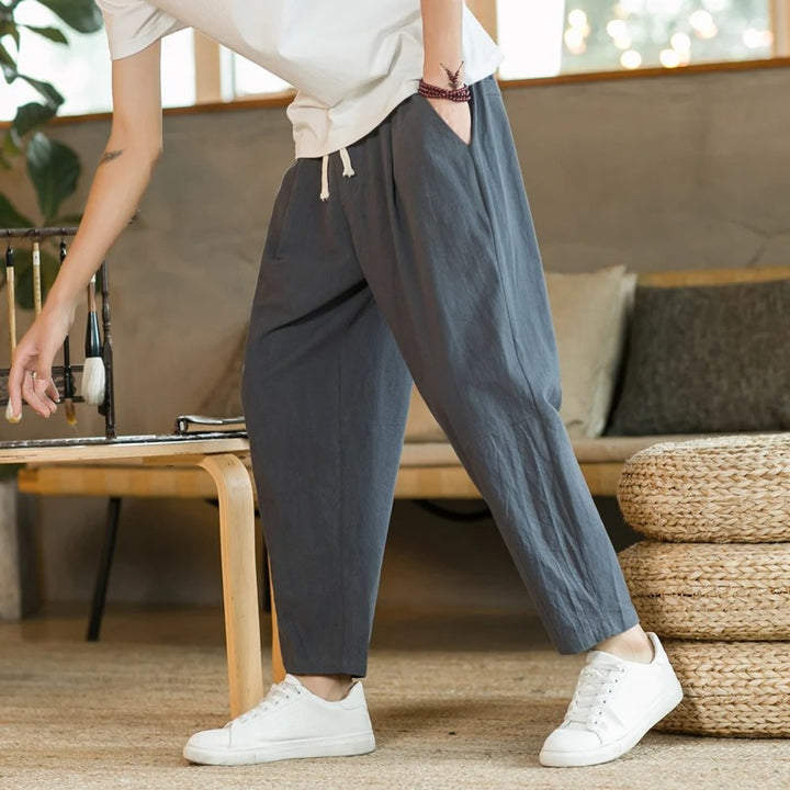 Lorenzo™ | Linen Summer Pants