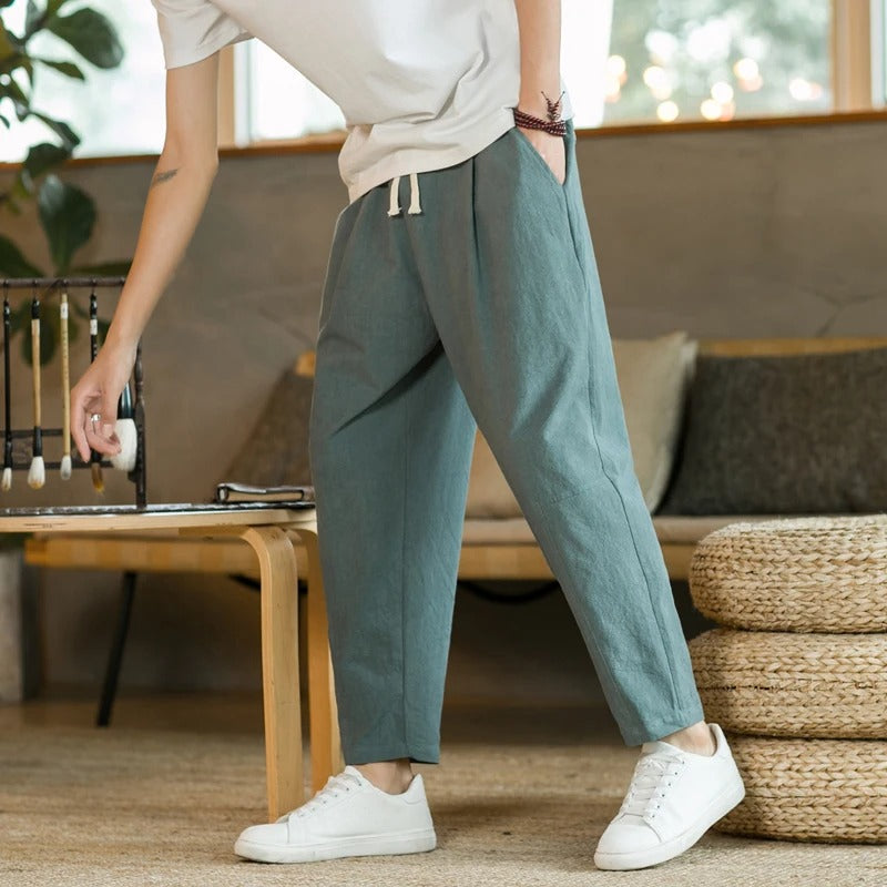 Lorenzo™ | Linen Summer Pants